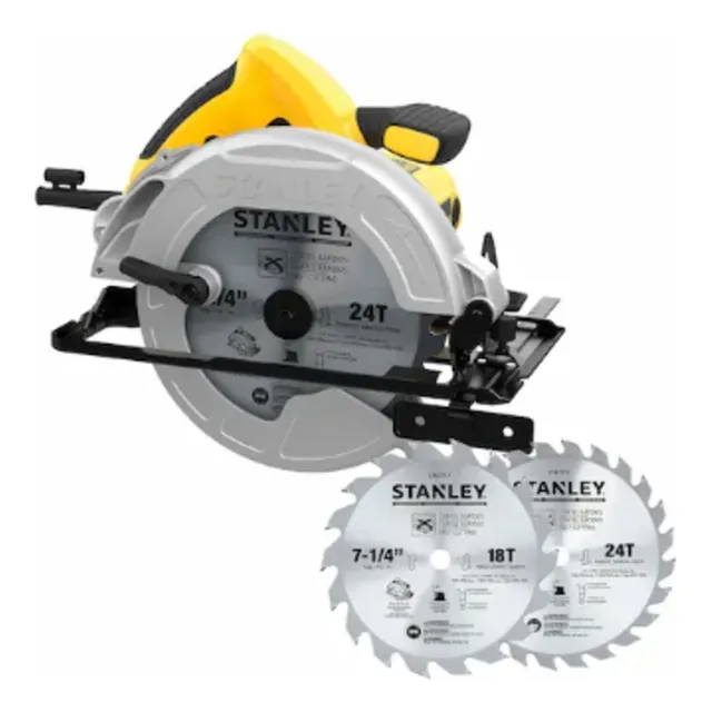 Sierra Circular Stanley Sc16 7-1/4 1600w + 2 Discos Sc16-b2c