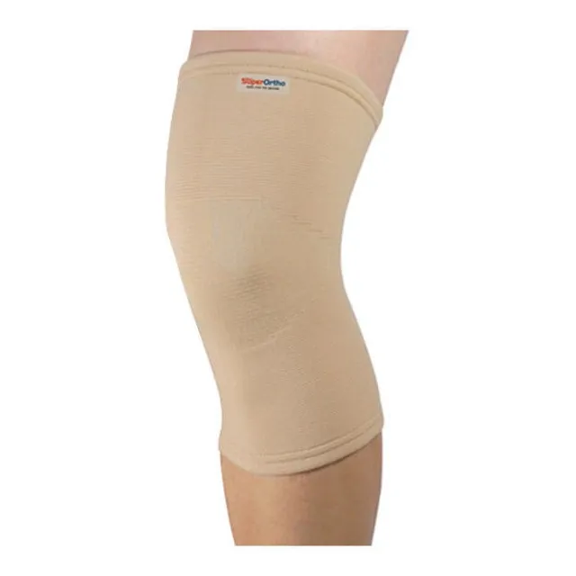 Rodillera Elástica Beige Talla M