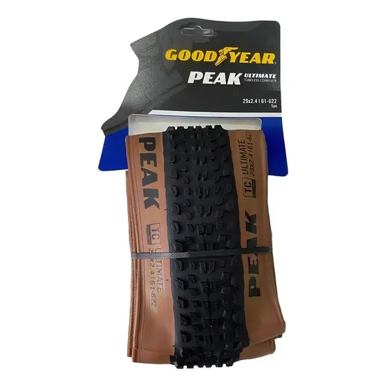 Pneu 29 Goodyear Peak Ultimate Tubeless 29x2.40 Protection Cor Marrom