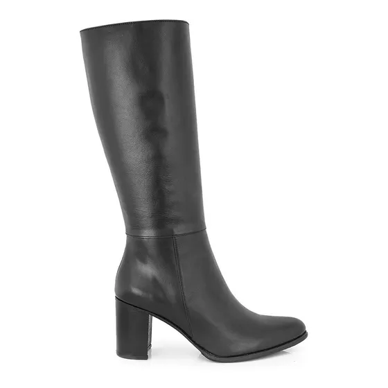 Bota Mujer Cuero Caña Alta Briganti Suela Confort Mcbo02408