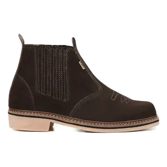 Botas Botinas Masculina Couro  F1000 Direto Da Fabrica