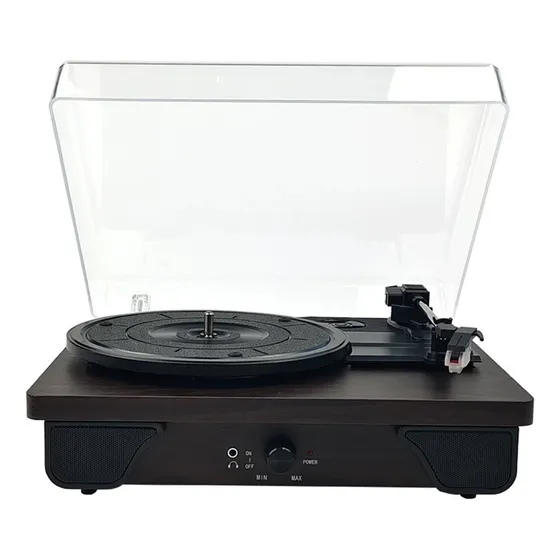 Reproductor De Discos De Vinilo Portátil Retro Con Bluetooth