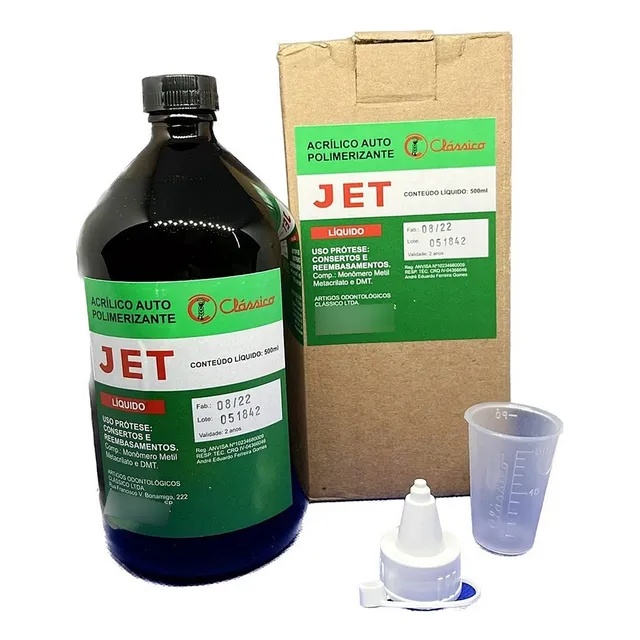 Resina Acrílica Líquida 500ml Auto Reparos Consertos Gerais