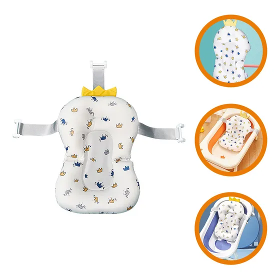 Cojín De Baño Para Bebés, Alfombrilla De Soporte Para Bañera