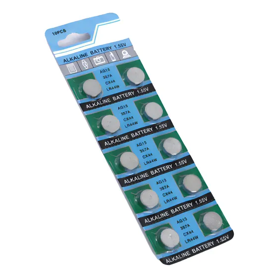 Pila Ag13 A76 Lr44 Alcalina Pack 10 Pilas De Litio Tira | Cuotas sin interés