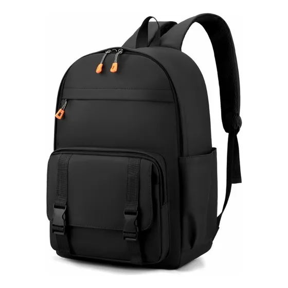 Bolso Morral Mochila Bulto Caballero Negro Deportivo Colegio