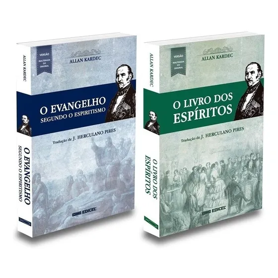 Kit O Evangelho Segundo O Espiritismo + O Livro Dos Espíritos - Allan Kardec