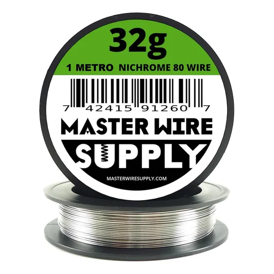 Alambre Resistencia Nicromo 80 Calibre 32 X Metro