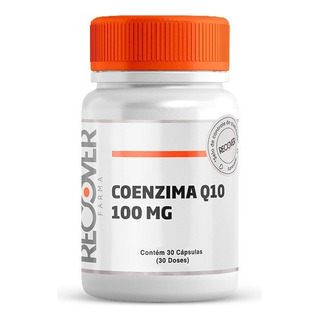 Suplemento Em Cápsulas Recover Farma Coq10 - Coenzima Q10 Sabor Natural Suplemento Em Cápsulas Recover Farma Coq10 - Coenzima Q10 Sabor Natural