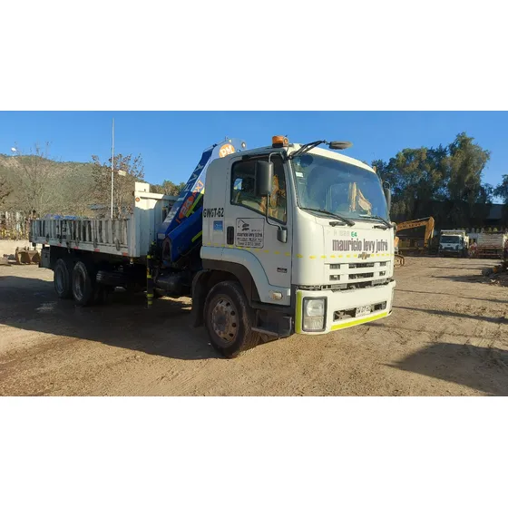 Camion Grúa Chevrolet Con Pluma Pm 24 Ton. Y Control Remoto