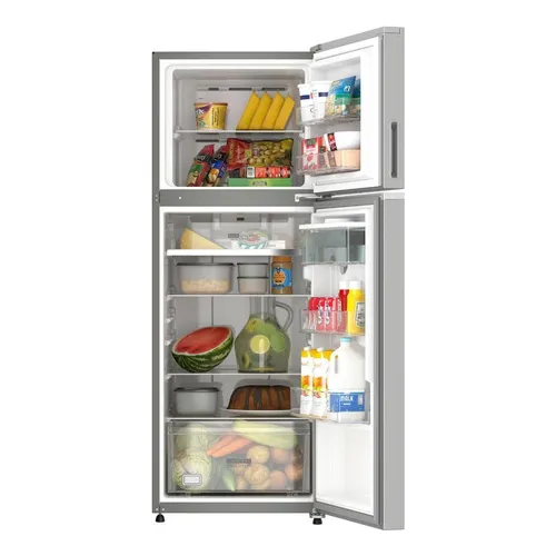 Refrigerador Auto Defrost Whirlpool Top Mount Wt1333k Plata