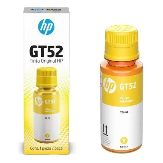 Tinta Hp Gt52 Impresora Smart Tank Amarillo 90 Ml (n)
