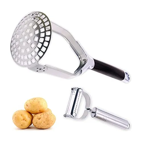 Juego De 2 Machacadores Y Peladores De Patatas, Diseño...
