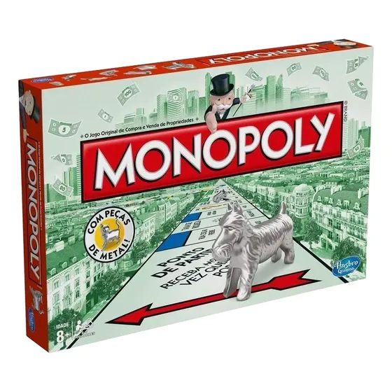 Juego de tablero Hasbro 00009 Classic Monopoly