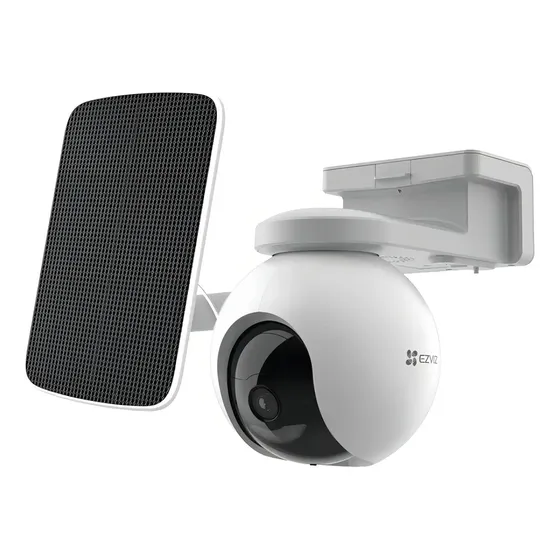 Cámara Panorámica Ezviz 2k 4g Cs-eb8 + Panel Solar - Cover Blanco | Cuotas sin interés
