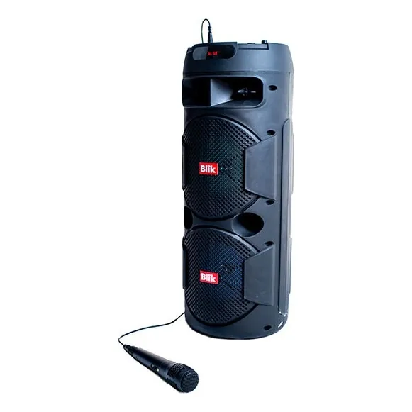 Parlante Blik Screamer3 Portátil Karaoke Con Bluetooth