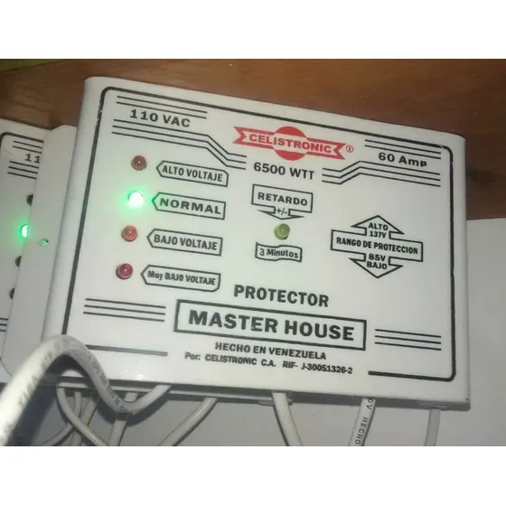 Protector De Voltaje Integral Celistronic 110v/60amp