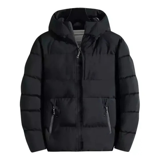 Casaco Jaqueta Blusa Frio Acolchoada Buffer Plusise Preta