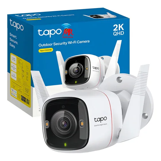 Tapo C325wb Camara Wifi/ethernet Exteriores 2k Qhd Color Blanco