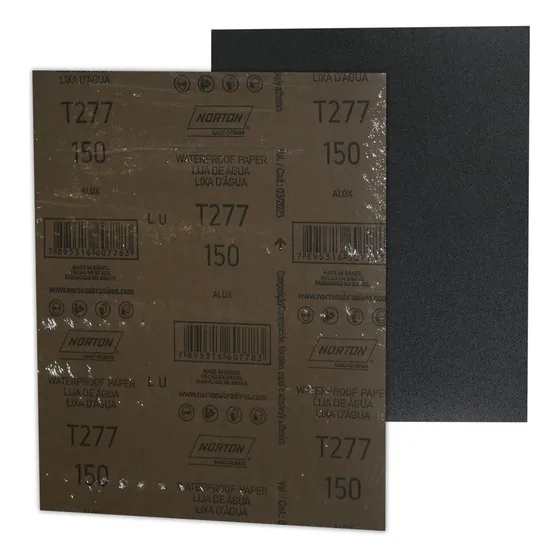 Lija De Agua T277 Norton 230mm X 280mm, C150
