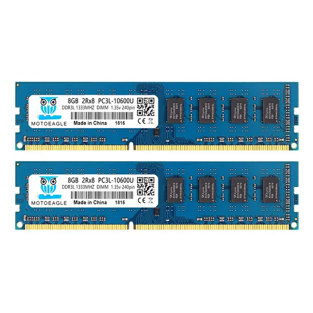 Memoria Ram Motoeagle 16gb (2x8gb) Ddr3l Verde Gamer