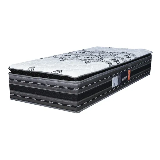 Colchon 1 Plaza Espuma Alta Densidad 180kg Altura 32cm
