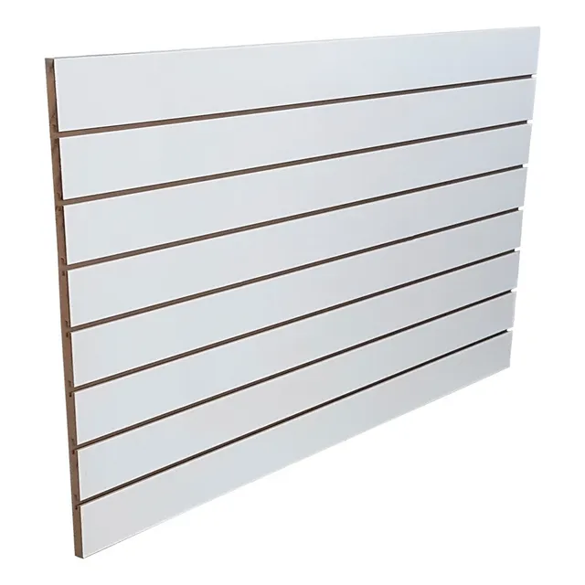 Panel Ranurado Melamina 18mm 2,60mtsx1,83mts - Placa Entera