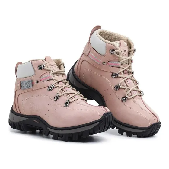 Bota Caterpiilar 2113 Plantilla En Gel Rosa Para Mujer