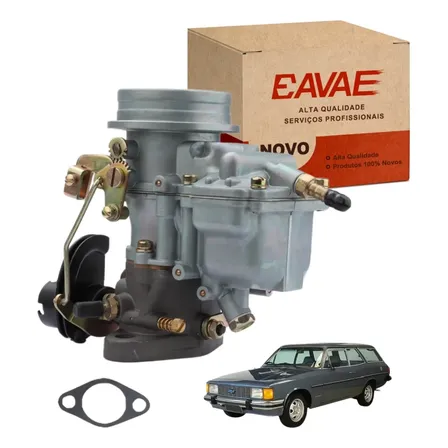 Carburador Opala Caravan 4cc Cilindros Simples Dfv Gasolina