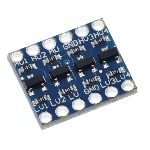 3 Pzs Convertidor De Nivel Logico 3.3v 5v 4 Canales Arduino