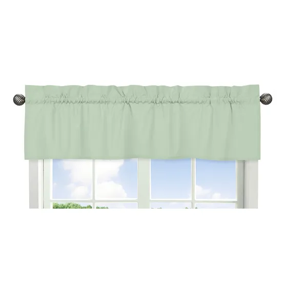 Cenefa Ventana Verde Menta Para Coleccion Ropa Cama Sweet