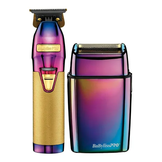 Kit Trimmer + Afeitadora Chameleon Fx Babylisspro Color Tornasol
