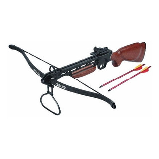 Ballesta Deportiva 150 Libras Culata Madera Y 2 Flechas Ballesta Deportiva 150 Libras Culata Madera Y 2 Flechas