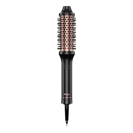 Escova modeladora philco pec17a Revestimento cerâmica bivolt Preto