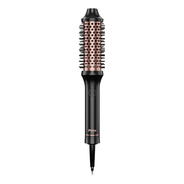 Escova modeladora philco pec17a Revestimento cerâmica bivolt Preto