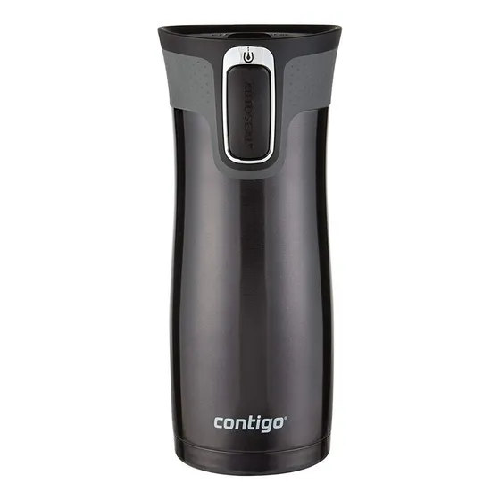 Contigo Autoseal West Loop Termo Vaso Acero Inox 16oz Negro