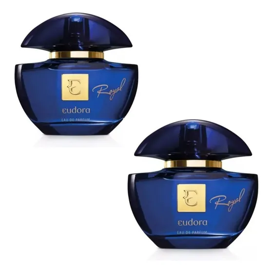 2 Und Eudora Royal Eau De Parfum Feminino 75ml Volume Da Unidade 75 Ml