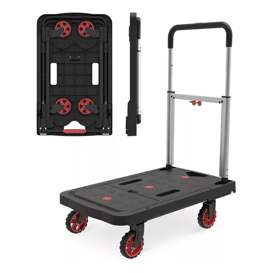 Carro Plataforma Compacto Plegable Para Baterías Bluetti