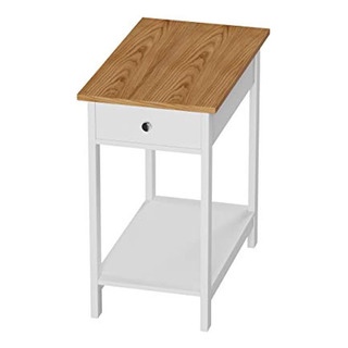 Lavish Home Side Drawer-mesa Auxiliar Estrecha Con Estante D Lavish Home Side Drawer-mesa Auxiliar Estrecha Con Estante D