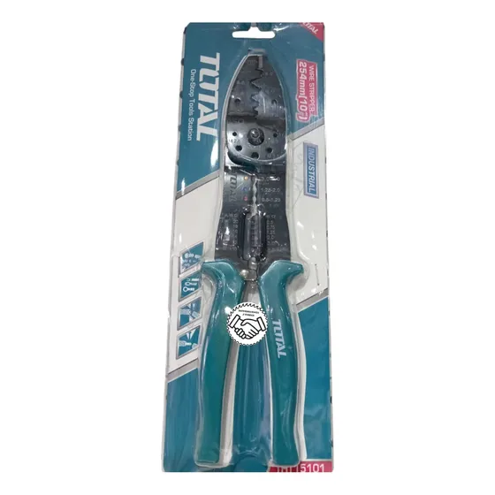 Pinza Alicate Pela Cable Marca Total Original
