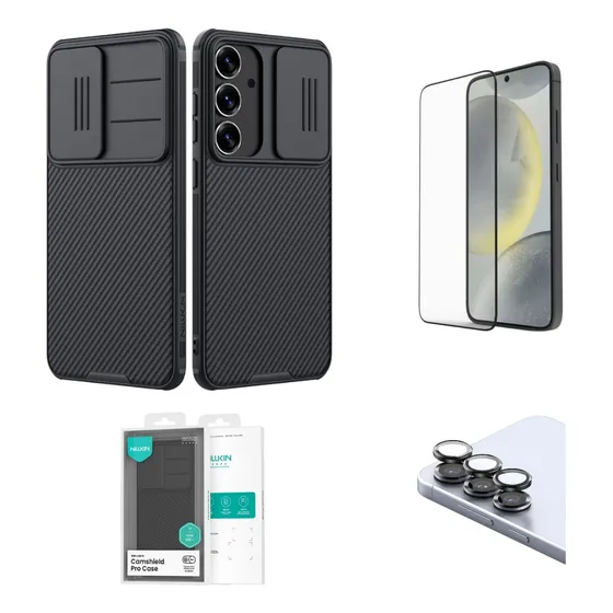 Case Nillkin Para Samsung S25 Plus + Mica Pantalla Y Cámara