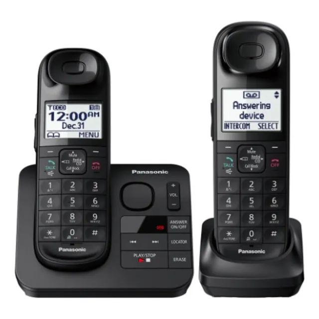 Teléfono Panasonic Kx-tgl432b Inalámbrico - Doble