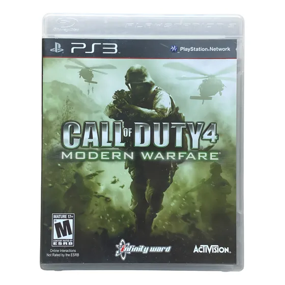 Call of Duty 4: Modern Warfare Standard Edition PS3 Físico