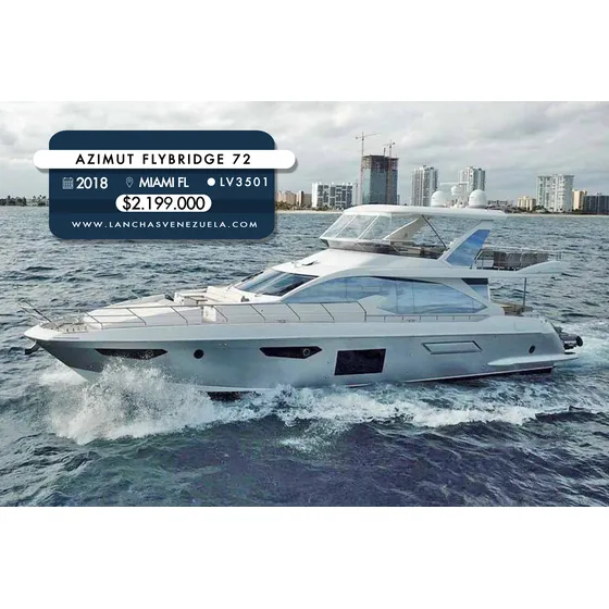 Azimut Flybridge 72 Lv3501