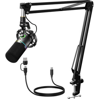 Maono Xlr/usb Kit De Micrófono Dinámico, Rgb Podcast Mic... Maono Xlr/usb Kit De Micrófono Dinámico, Rgb Podcast Mic...