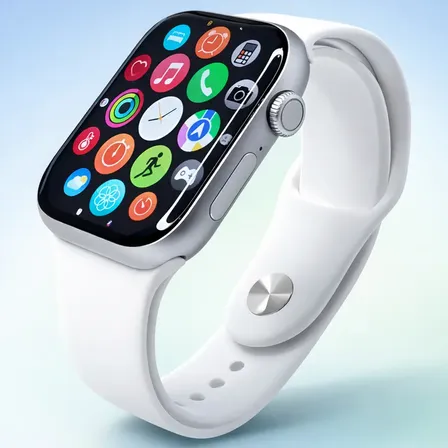 Smartwatch S10 Série 10 Relógio Digital Masculino Feminino Resistente A Agua Caixa Prateado Com 2 Pulseiras Smartwatch Completo Compatível Android E Ios Monitor Atividades 3 Tech Liso prateado