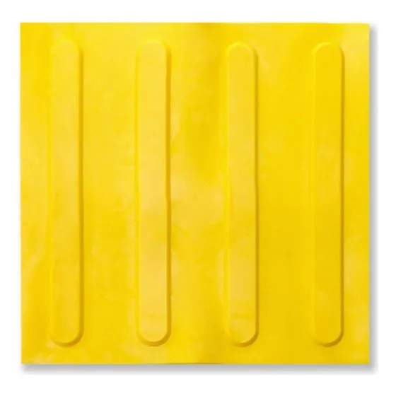 Piso Podotáctil Estriado 30x30x7mm