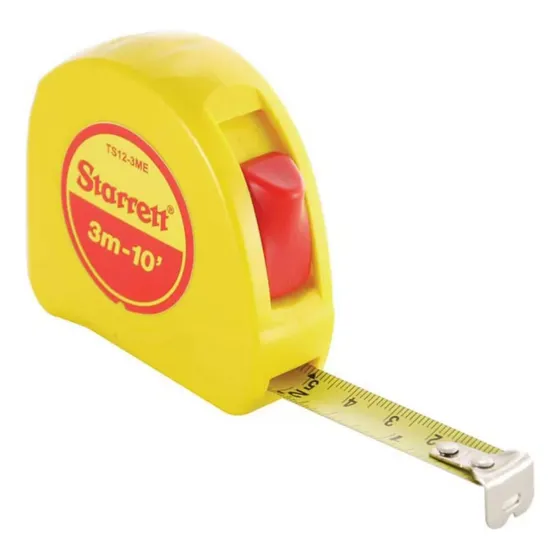 Trena 3m Starrett Kit 10 Peças Mm/polegadas Profissional