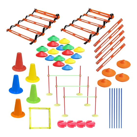Set Kit De Entrenamiento Funcional Fitness 51 Piezas