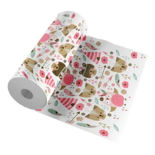 Vinilo Adhesivo 70cm X 250cm Diseño Buho Niña Color BUHO NIÑA 70cms x 2.5 mts